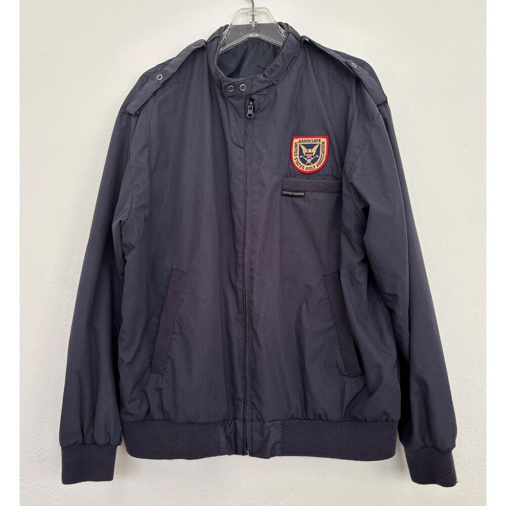 Cotton Traders Mens Jacket Large Vintage Casual Essential Travel Preppy Gorpcore